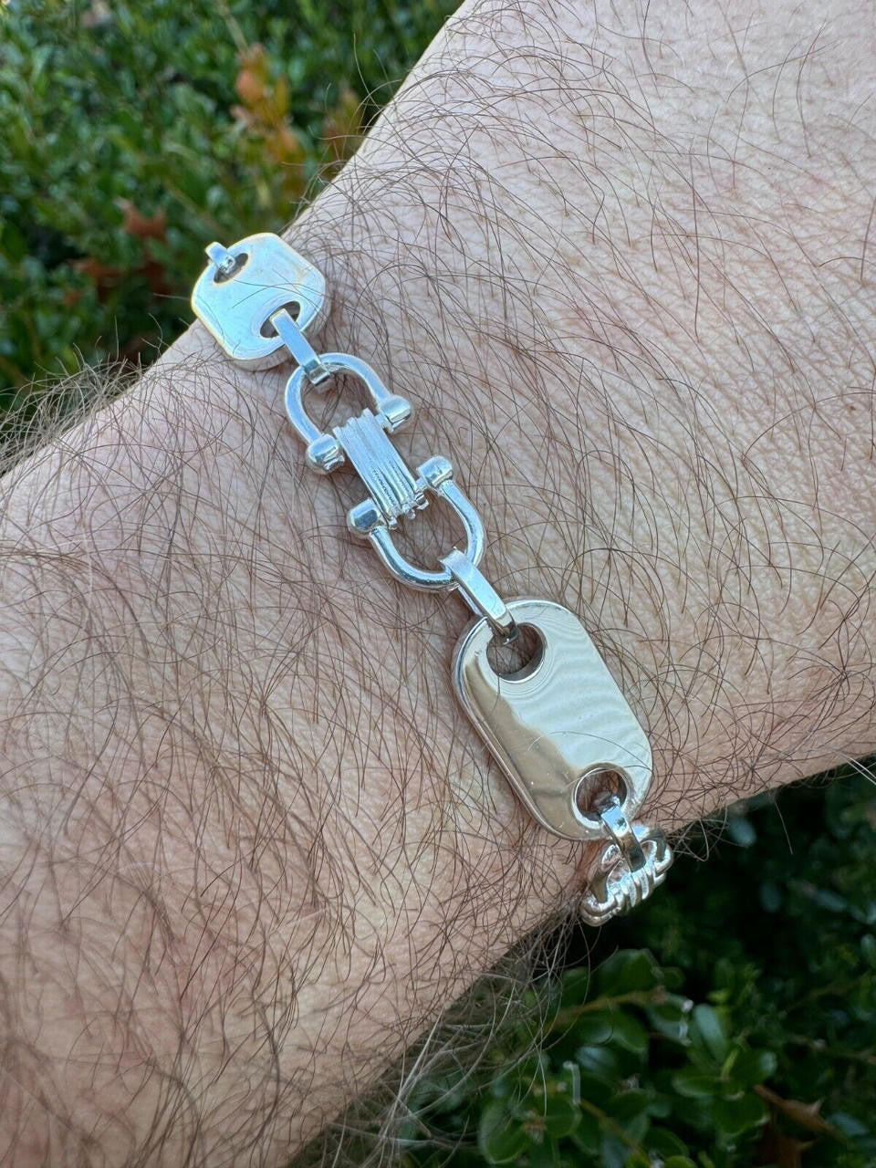 Custom Ferragamo Mariner Link Chain Necklace - 925 Sterling Silver - 18"-28" - 10mm