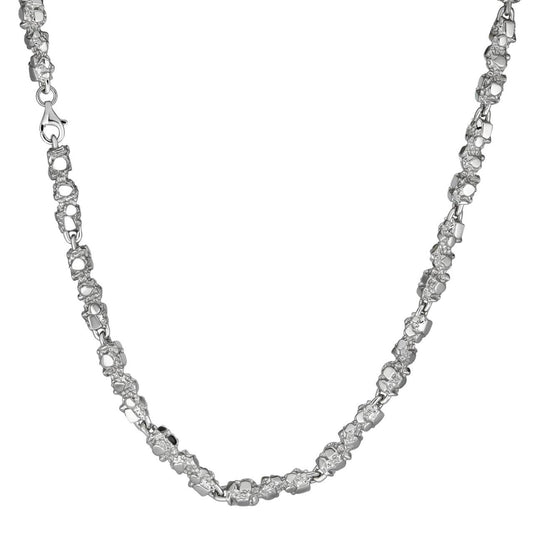 Custom Nugget Chain Necklace - 925 Sterling Silver - 18"-30" - 5mm