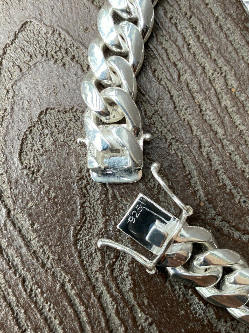 BUDGET Miami Cuban Link Chain Necklace Or Bracelet - 925 Sterling Silver - 7-30" - 5-14mm