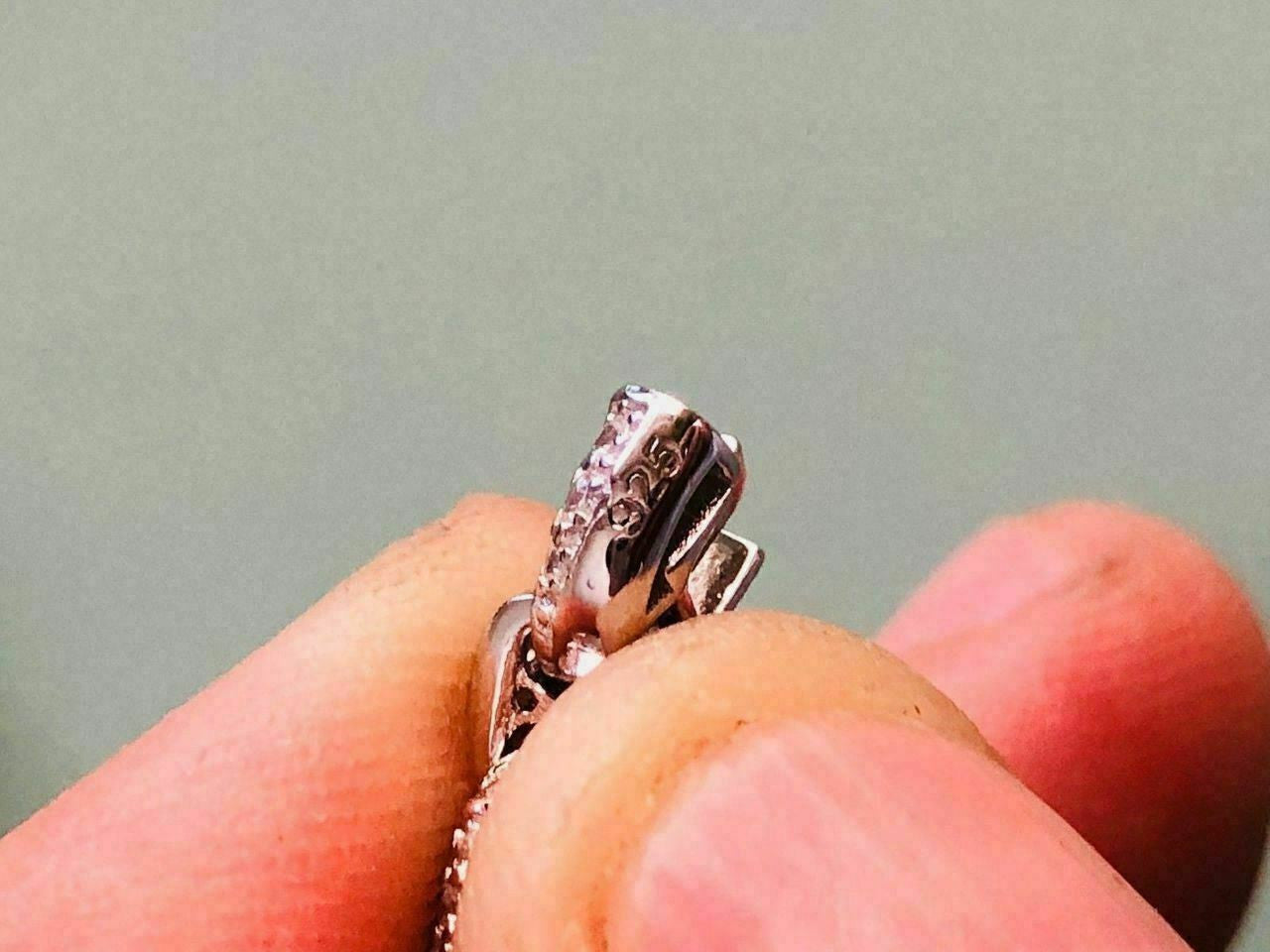 MOISSANITE Classic Gucci Link Chain Necklace Iced Out - 925 Silver - 8mm - 16"-30"