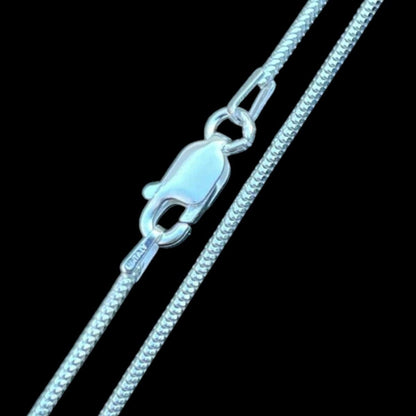Snake Chain Necklace - 925 Sterling Silver - 14"-30" - 1.5mm