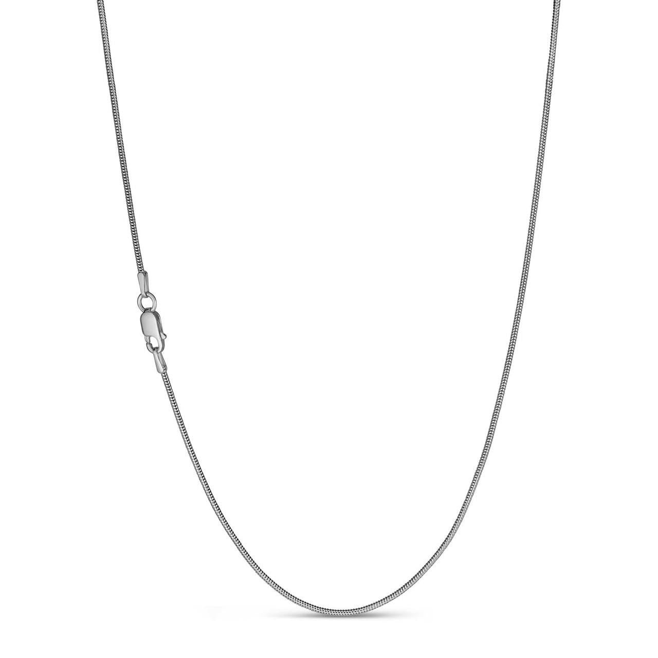Snake Chain Necklace - 925 Sterling Silver - 14"-30" - 1.5mm