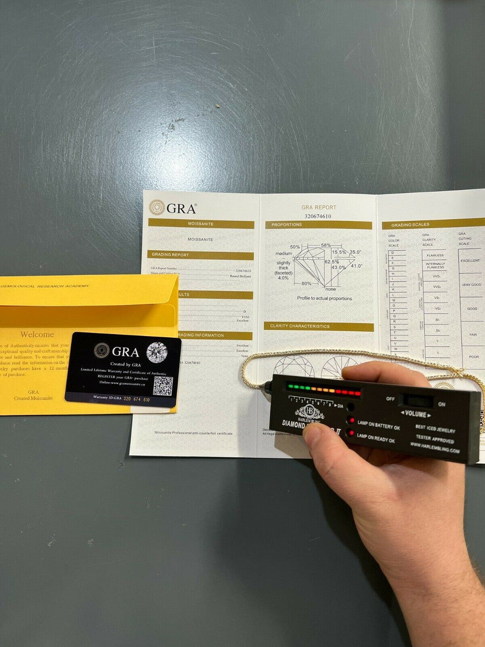 MOISSANITE Micro Tennis Chain Necklace Iced Out - 14k Gold Vermeil 925 Silver - 2mm - 14"-28"