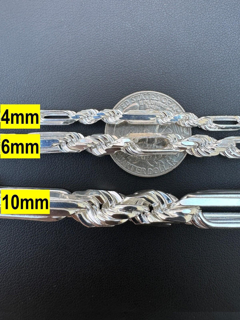 Milano Figarope Chain Necklace Or Bracelet - 925 Sterling Silver - 7"-30" - 4mm-10mm