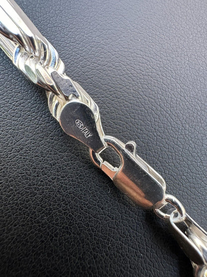 Milano Figarope Chain Necklace Or Bracelet - 925 Sterling Silver - 7"-30" - 4mm-10mm