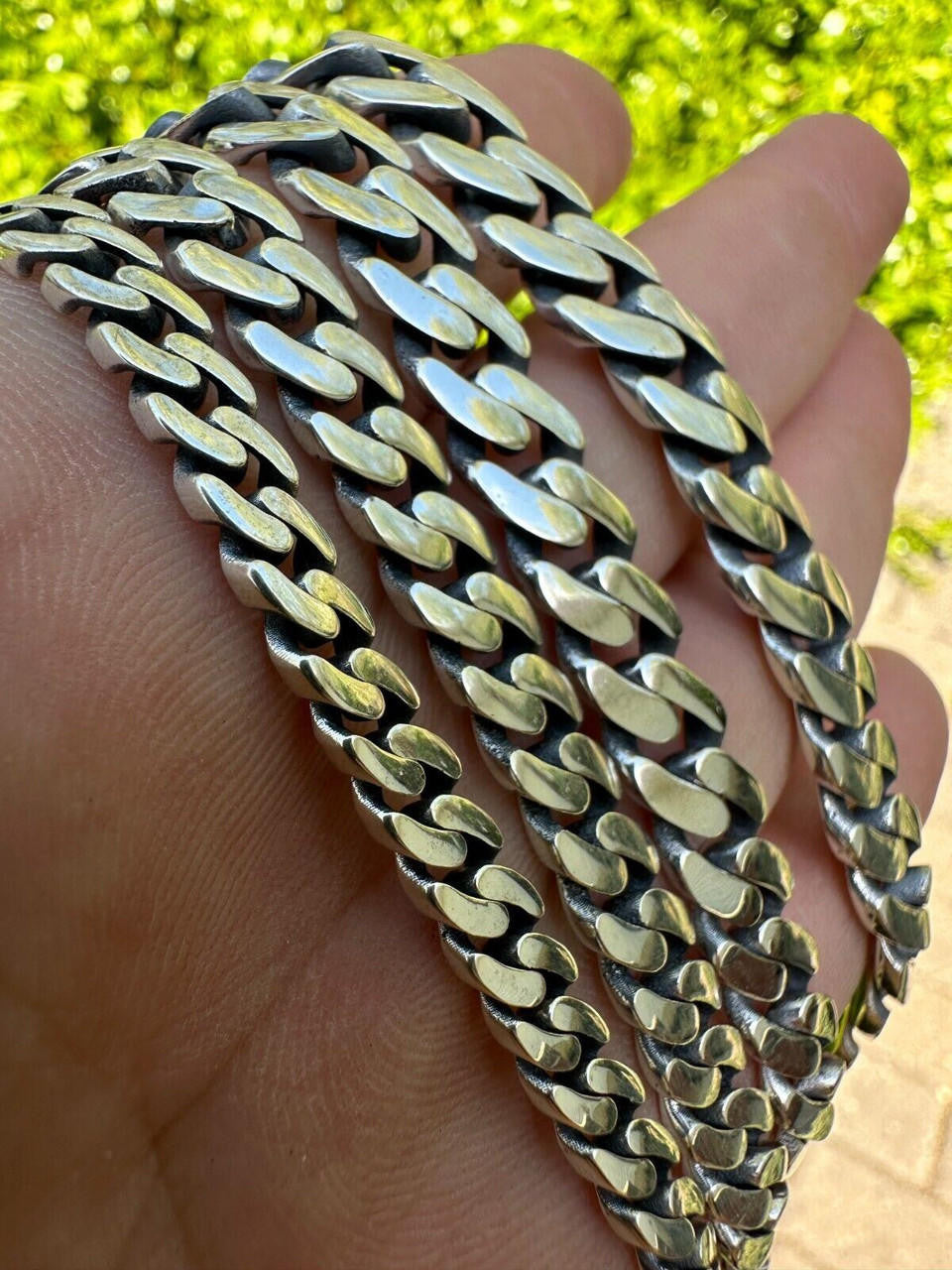 Cancun Cuban Link Chain Necklace Sleek Clasp - 925 Sterling Silver - 18"-28" - 6mm-12mm