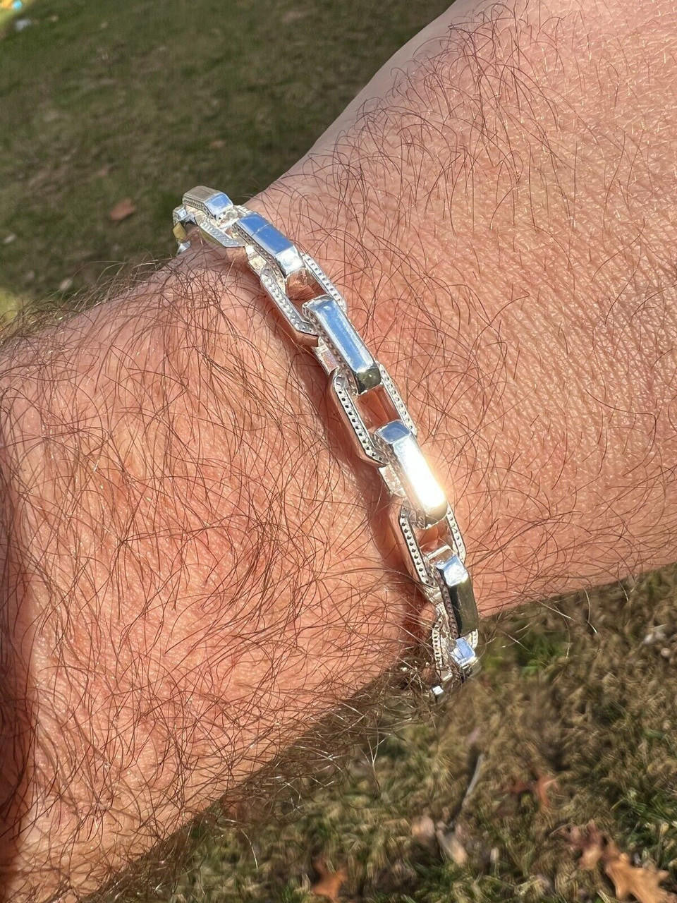 Hermes Rolo Chain Necklace Or Bracelet - 925 Sterling Silver - 7"-24" - 7mm