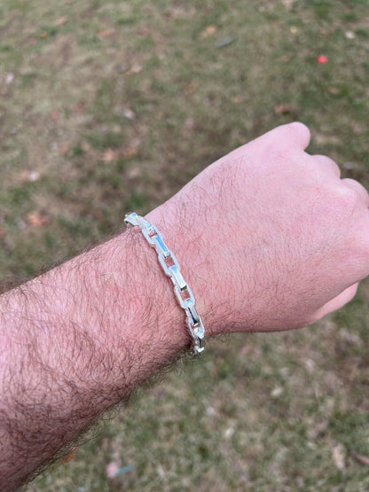 Hermes Rolo Chain Necklace Or Bracelet - 925 Sterling Silver - 7"-24" - 7mm