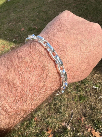 Hermes Rolo Chain Necklace Or Bracelet - 925 Sterling Silver - 7"-24" - 7mm