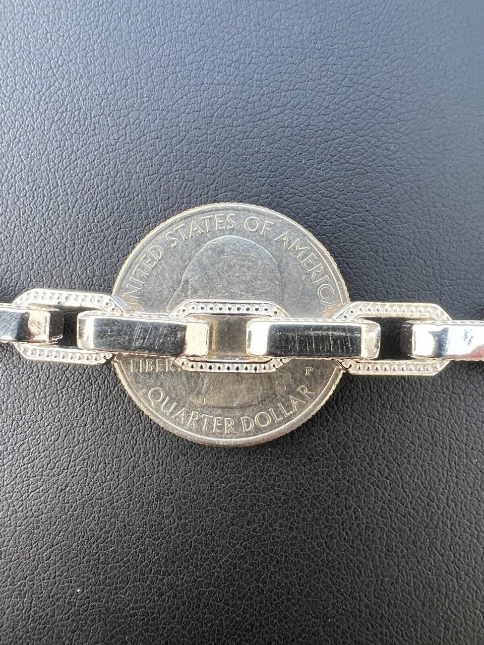 Hermes Rolo Chain Necklace Or Bracelet - 925 Sterling Silver - 7"-24" - 7mm