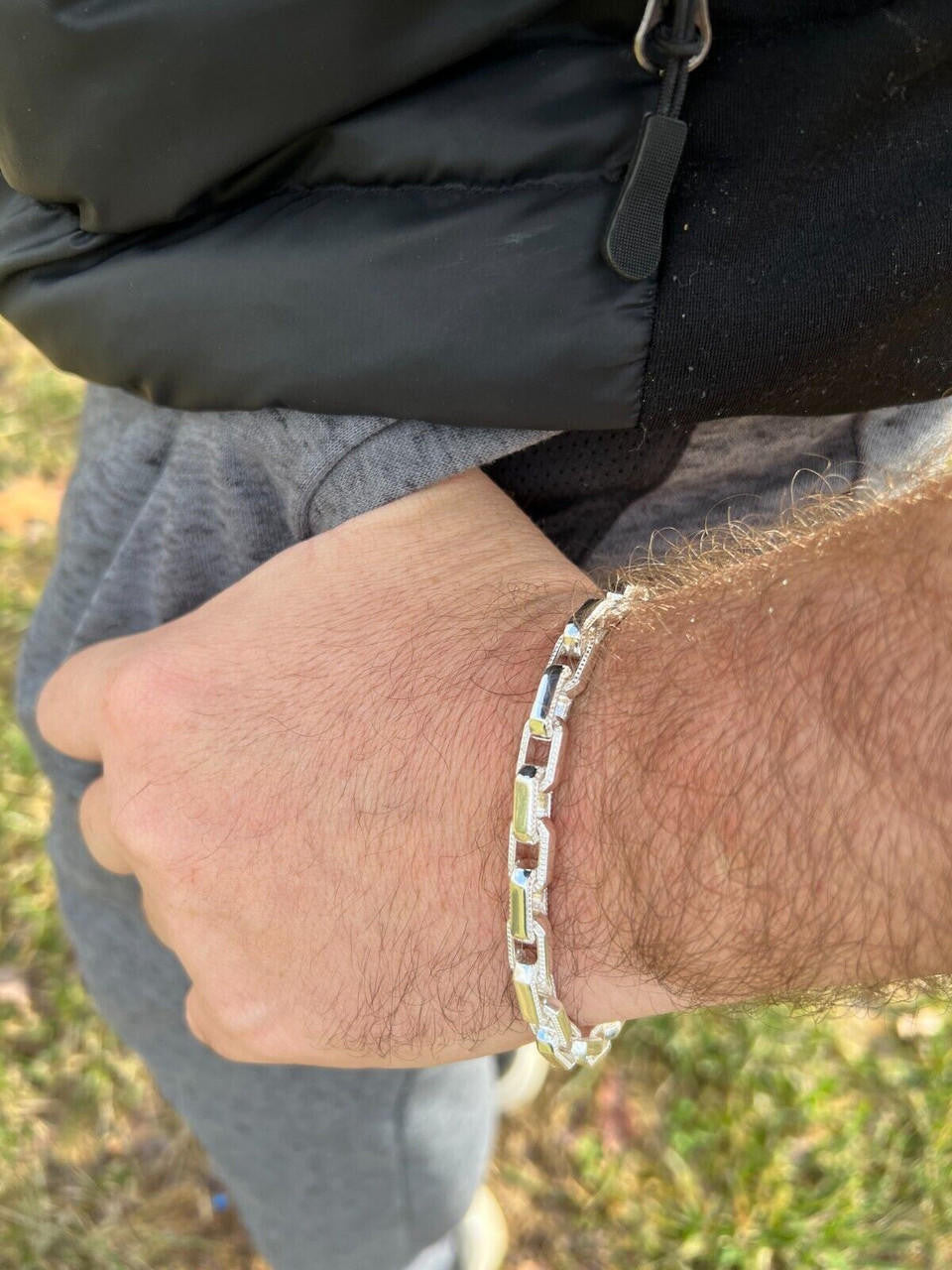 Hermes Rolo Chain Necklace Or Bracelet - 925 Sterling Silver - 7"-24" - 7mm