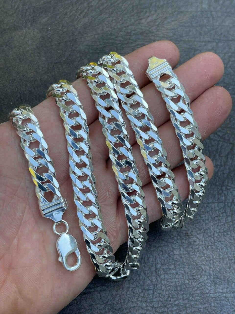 Tight Double Curb Chain Necklace Or Bracelet - 925 Sterling Silver - 7"-30" - 3.5mm-16mm